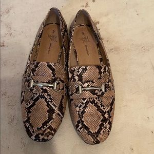 Snake Print Loafers Time and Tru